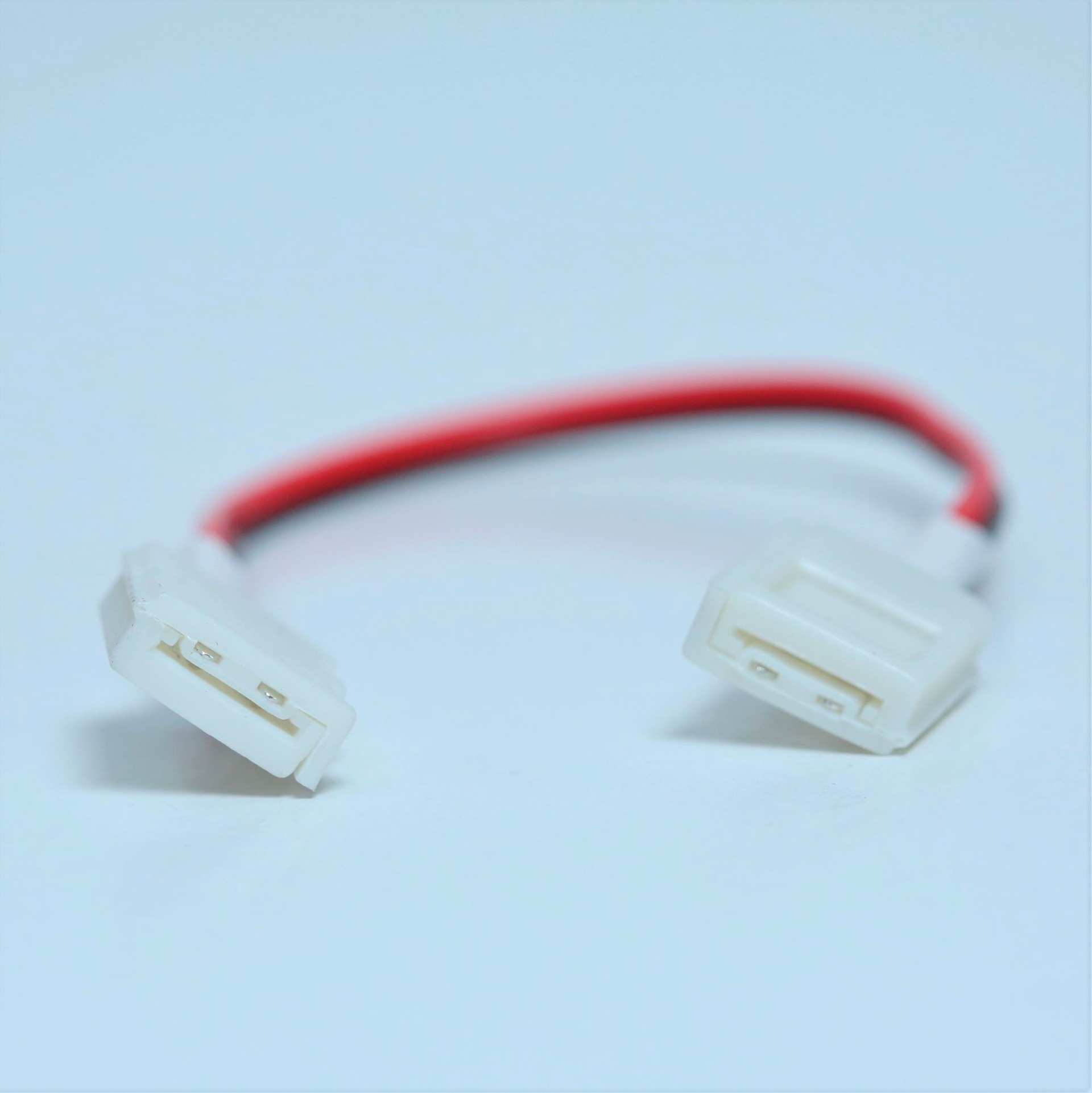 Cable C/Doble Conector De Presión Para Tiras RGB