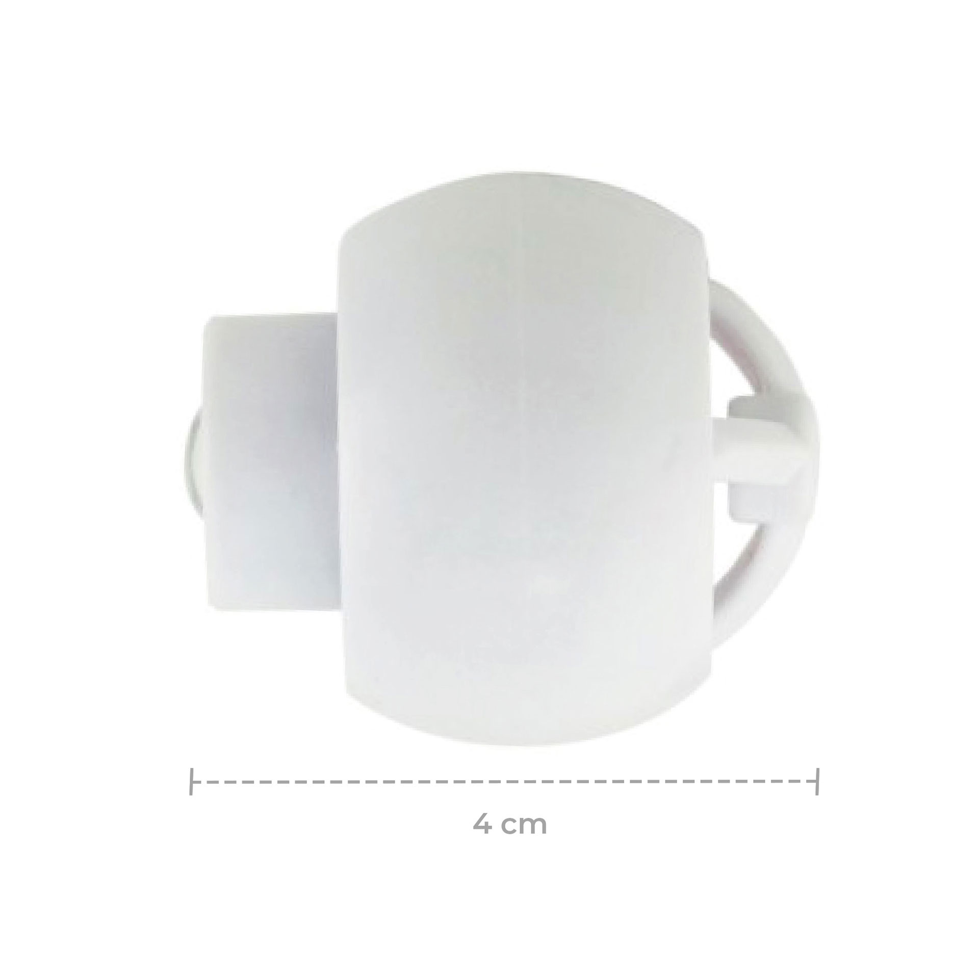 Luminario sumergible para chorro de piscina en color blanco cálido