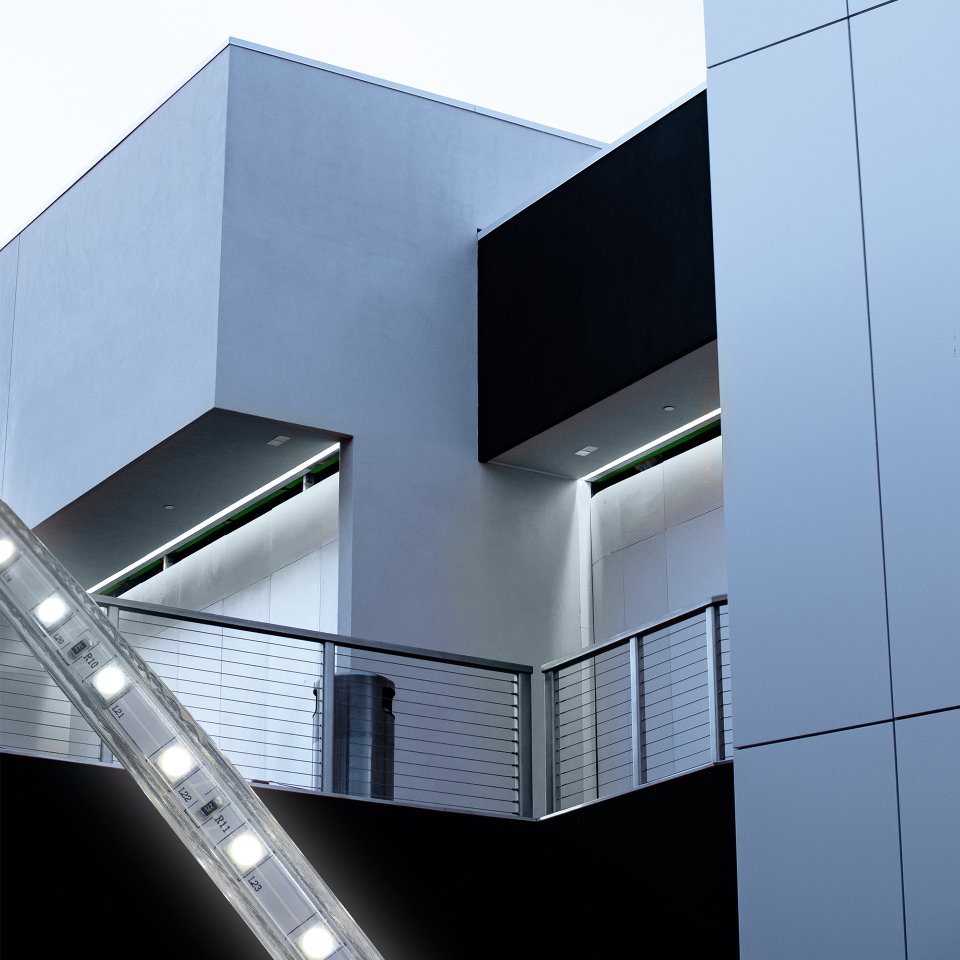 Manguera Flexible 60 Leds X Metro, 5050 SMD, Exterior 25 M